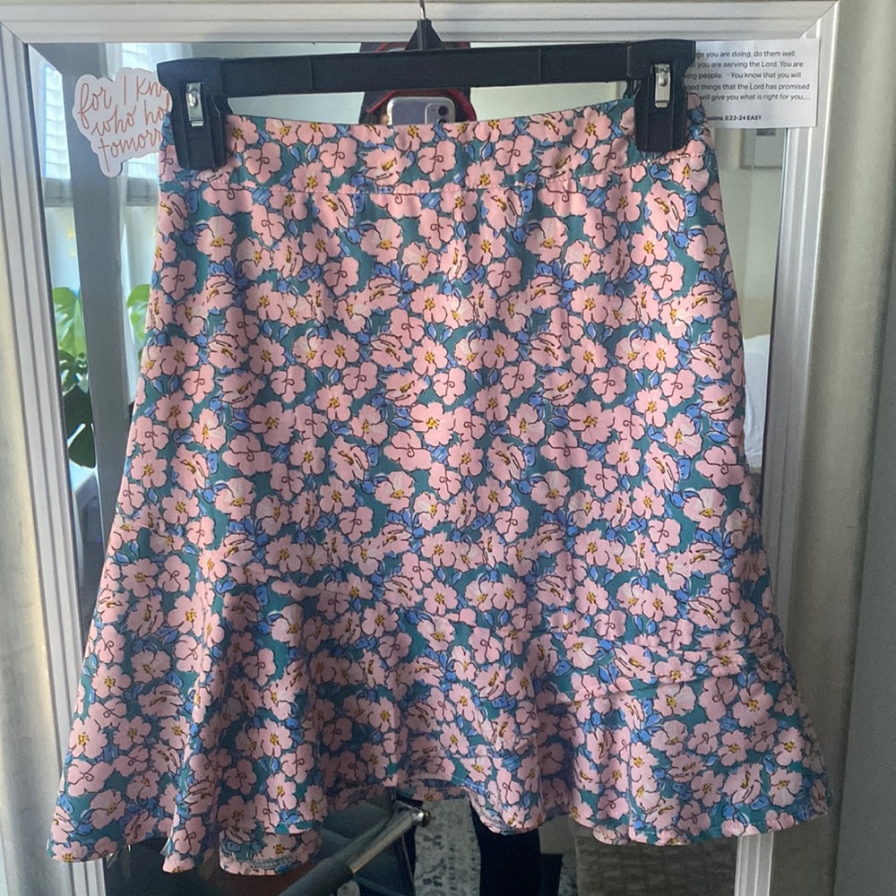 Nastygal Floral Skirt